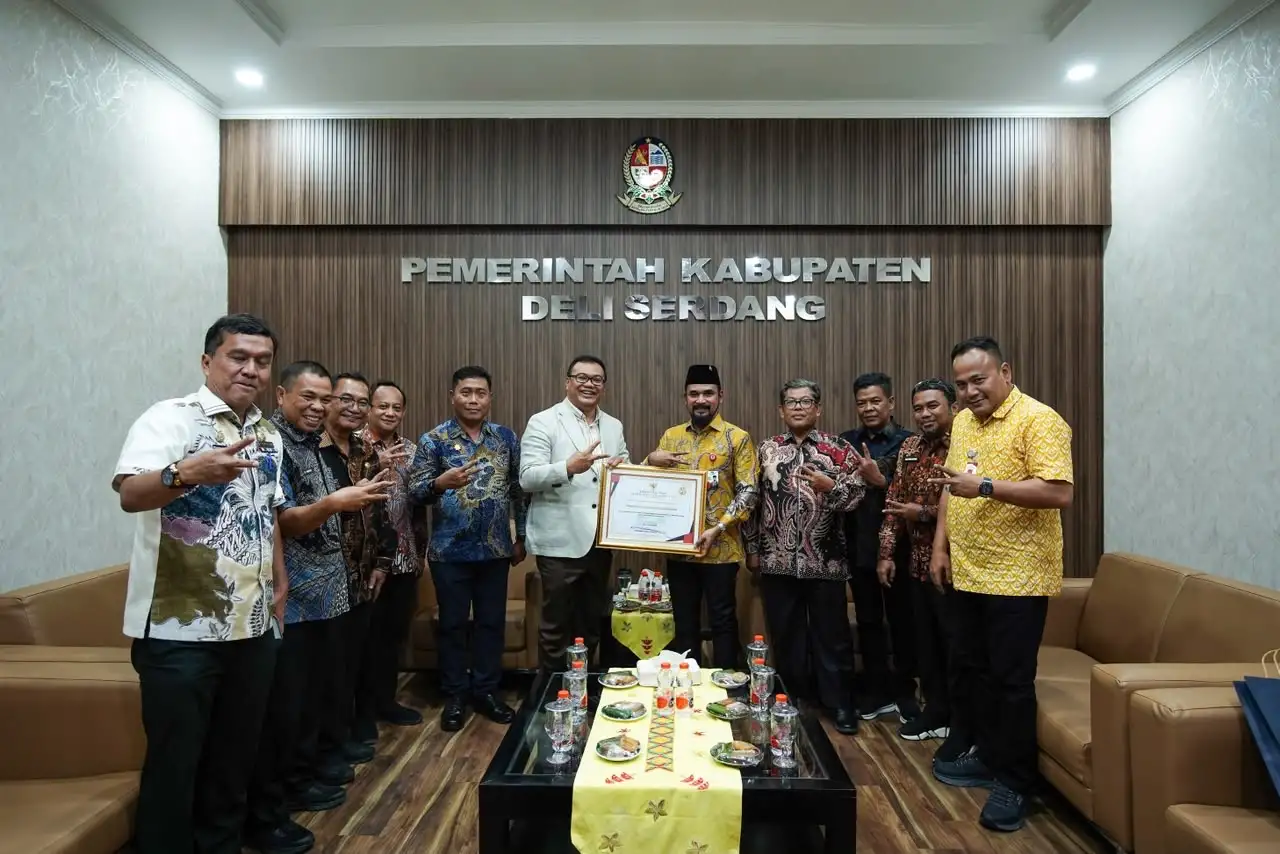 Bupati Deli Serdang Terima Kunjungan Bupati Aceh Timur, Bahas Penguatan Kerja Sama Antarwilayah