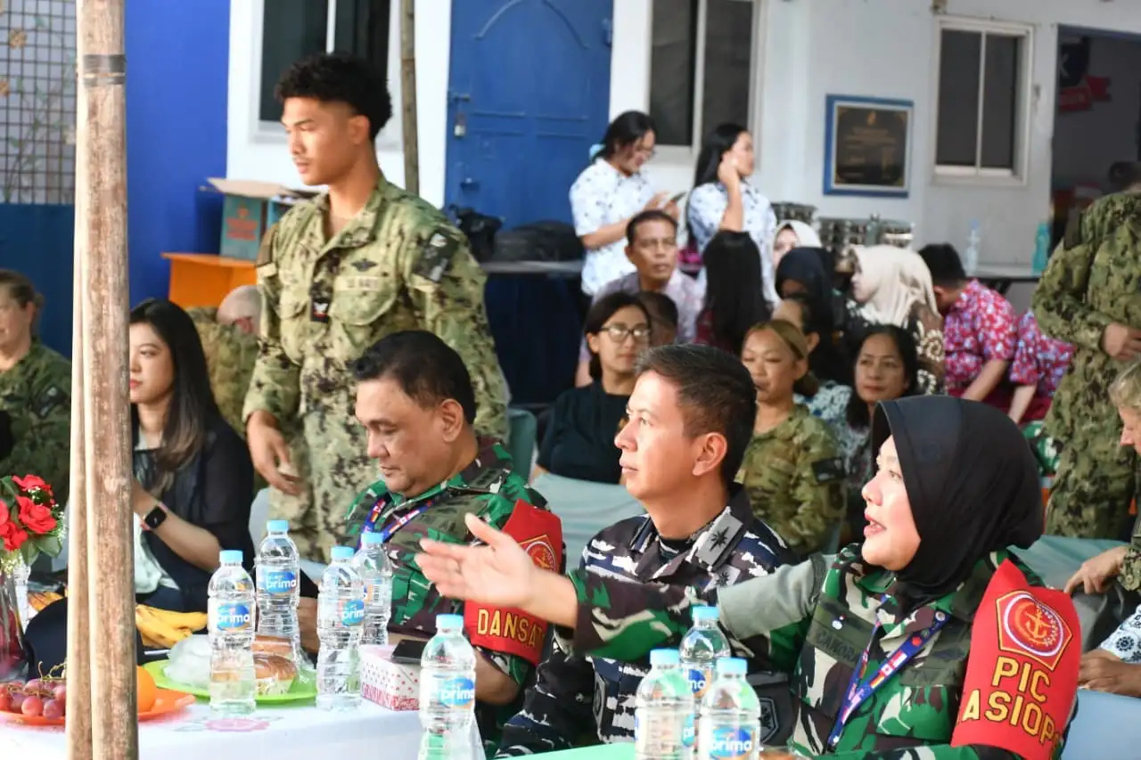 Danlanal Sibolga Pimpin Penguatan Sinergi Penanggulangan Bencana pada Latma Pacific Partnership 2026