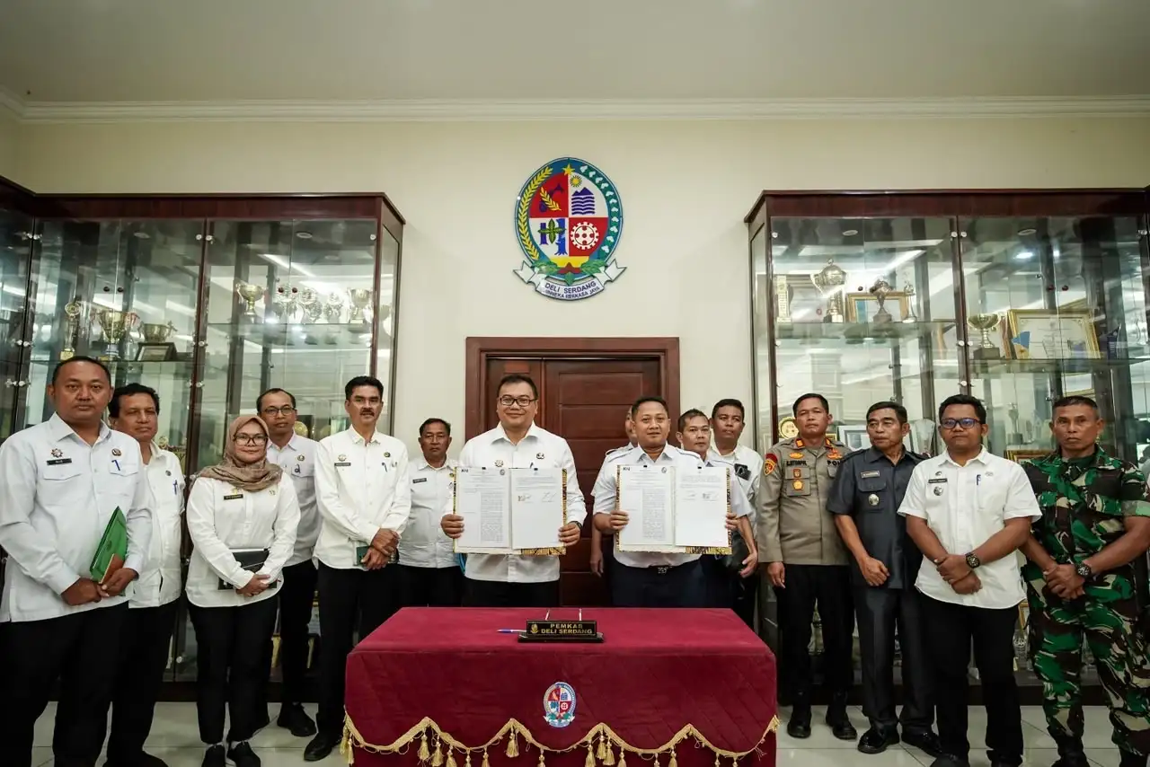 Deli Serdang Gandeng PT KAI, Kawasan Eks Stasiun Deli Tua Siap Ditata Jadi Ruang Terbuka Hijau