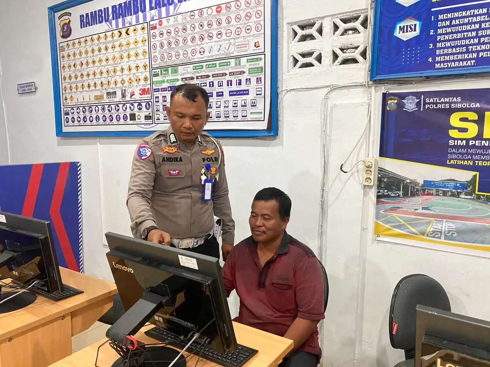 Kapolres Budi Prasetyo Dorong Pelayanan SIM di Sibolga yang Profesional dan Transparan
