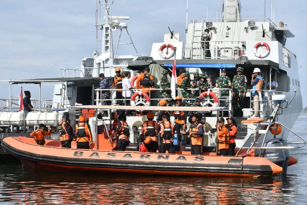 Latma Pacific Partnership 2026 Gelar Latihan SAR Gabungan Kecelakaan Kapal di Laut di Pelabuhan Sibolga