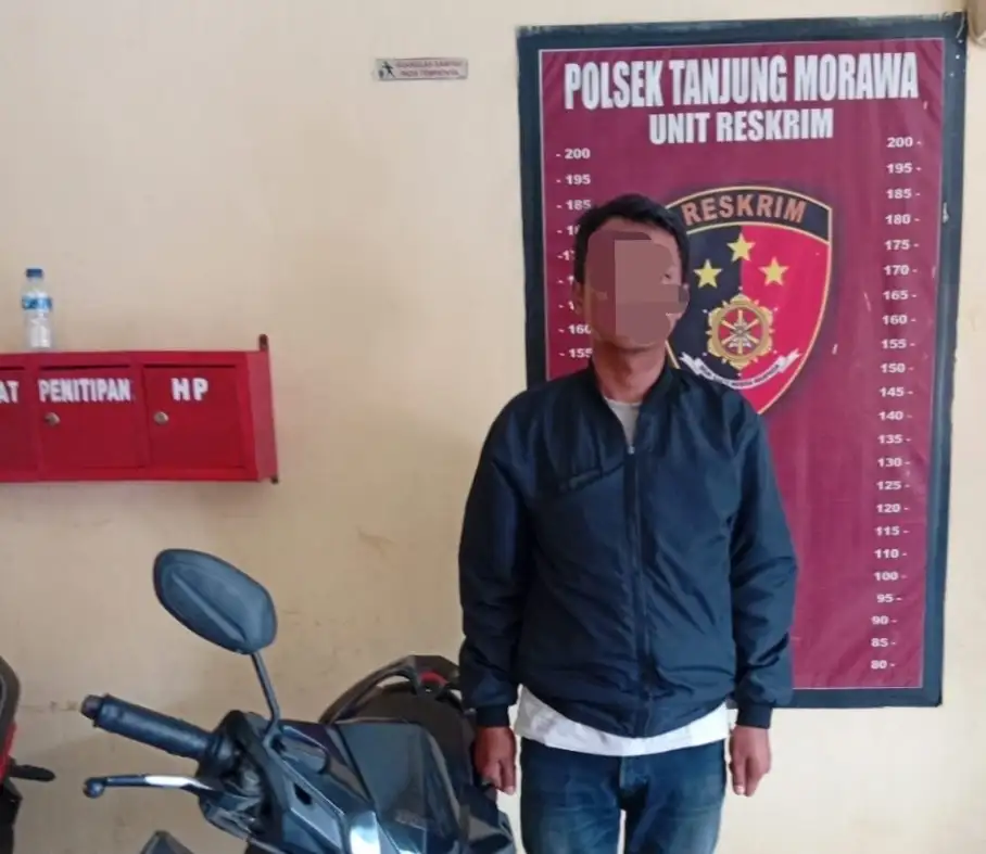 Gelapkan Sepeda Motor Teman, Pria di Tanjung Morawa Diciduk Polisi
