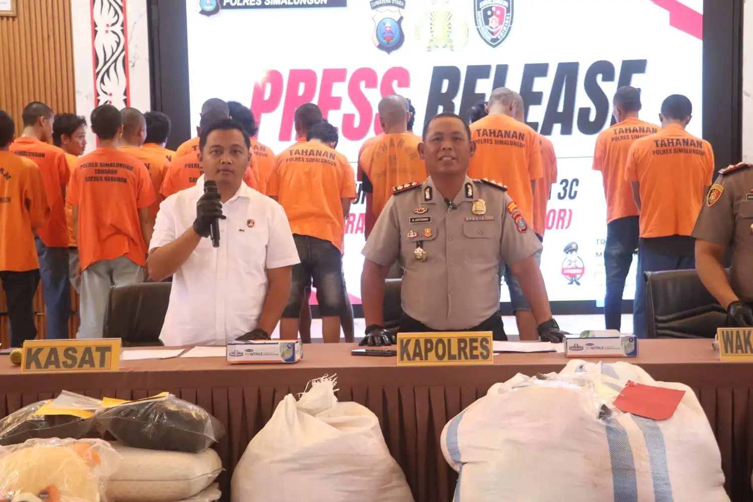 Polres Simalungun Ungkap 43 Kasus 3C, 69 Tersangka Diamankan dalam Semester I 2026