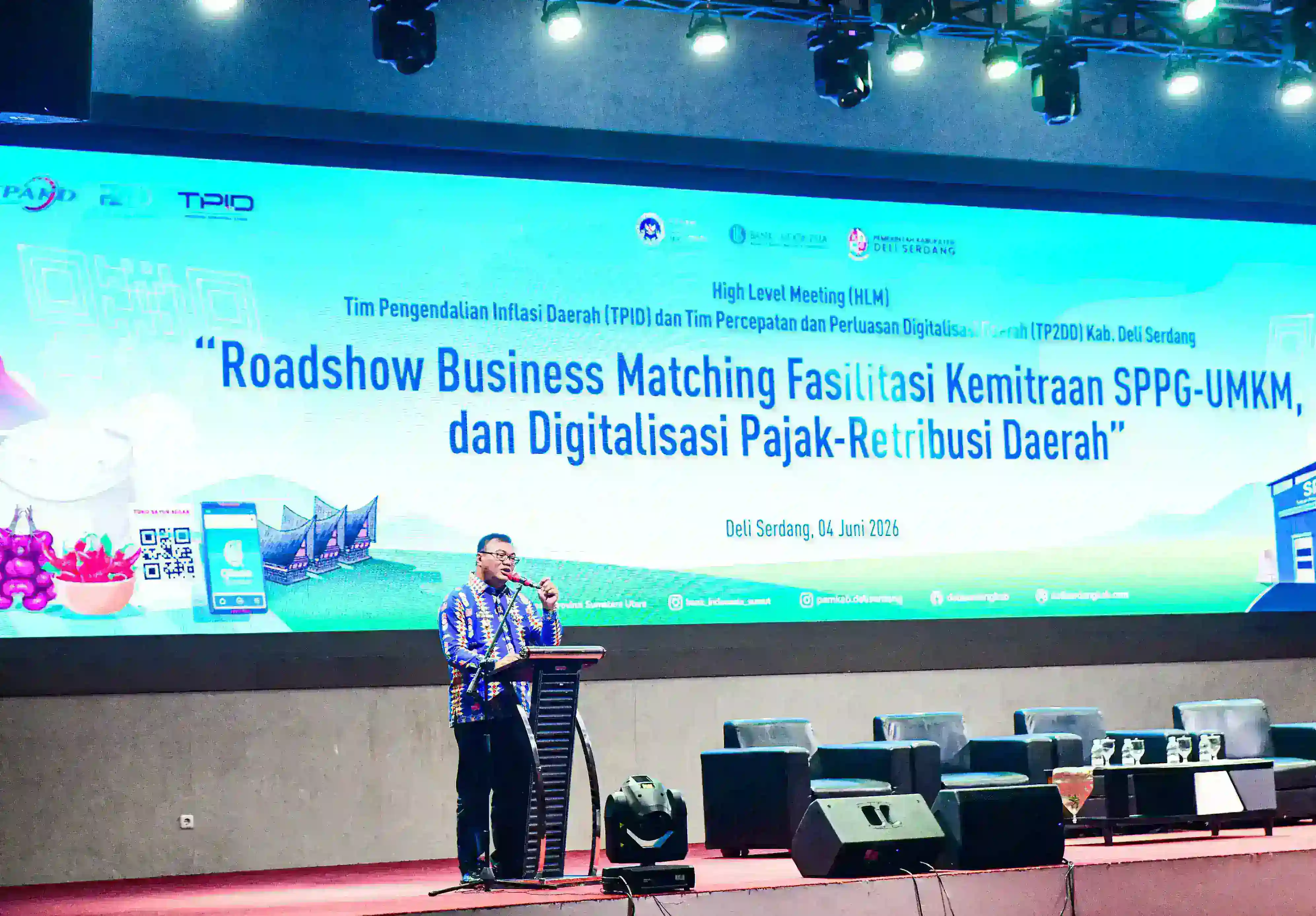 Business Matching SPPG dan UMKM Perkuat Ekonomi Deli Serdang