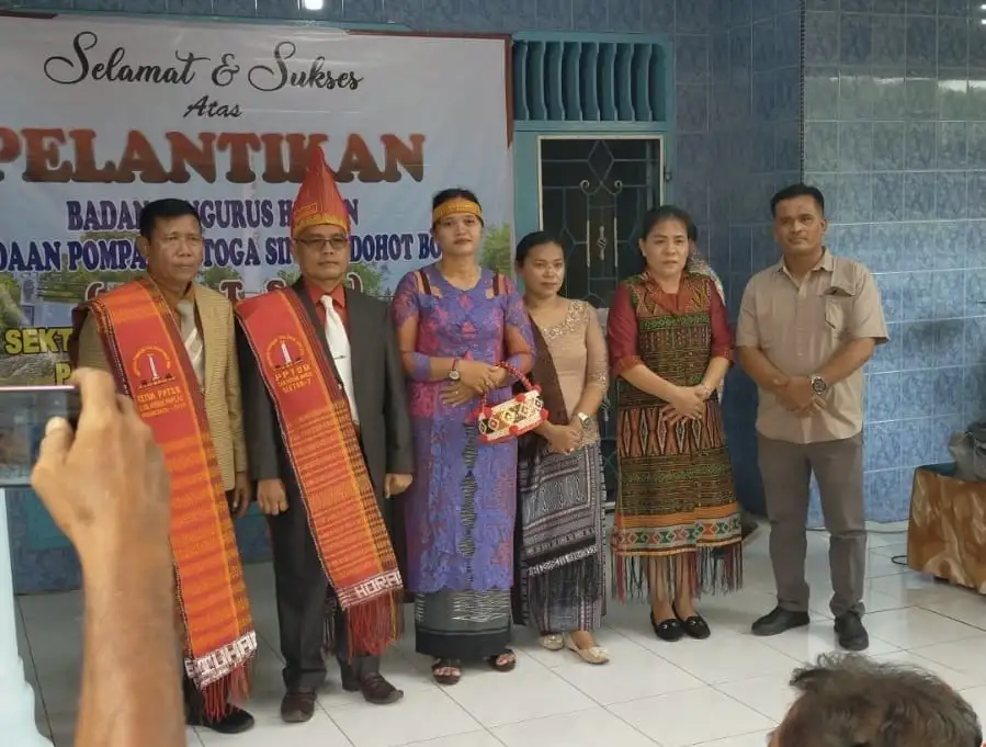 Simon Sinaga ,S.E., Dilantik Jadi Ketua Sektor 7 PPTSB  Cabang Medan Amplas