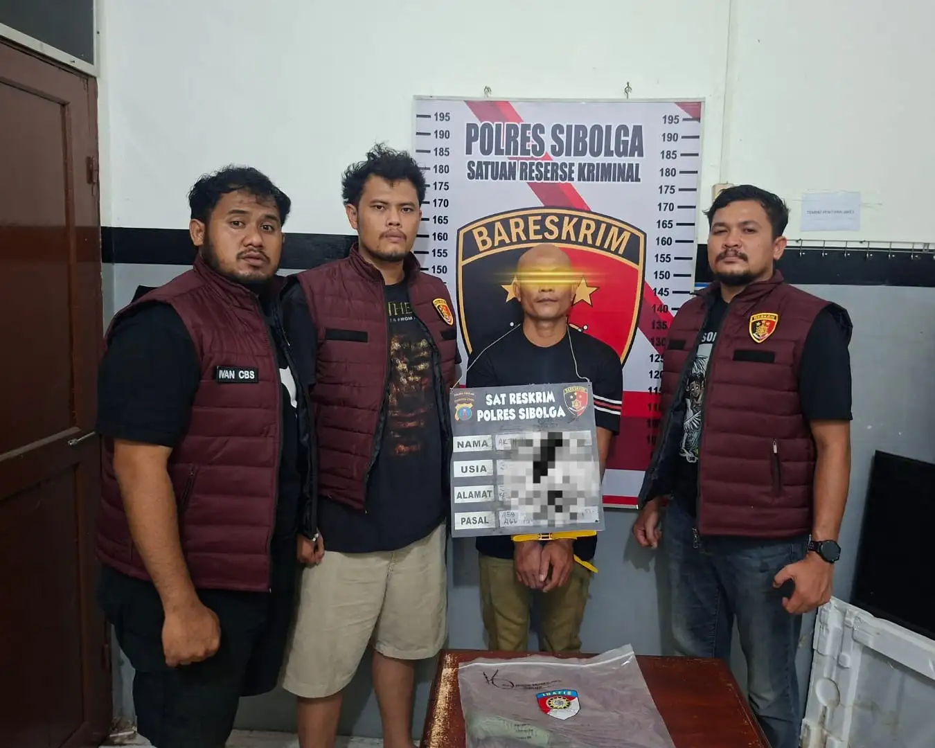 Polres Sibolga Tangkap Terduga Pelaku Penusukan hingga Korban Meninggal Dunia