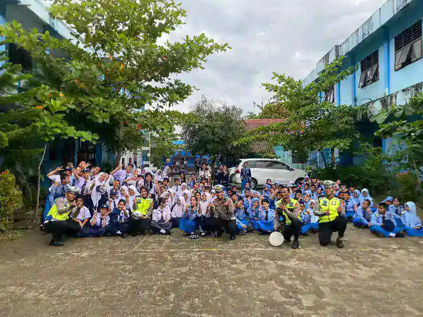Police Goes to School, Satlantas Polres Sibolga Tanamkan Budaya Tertib Berlalu Lintas Sejak Usia Dini