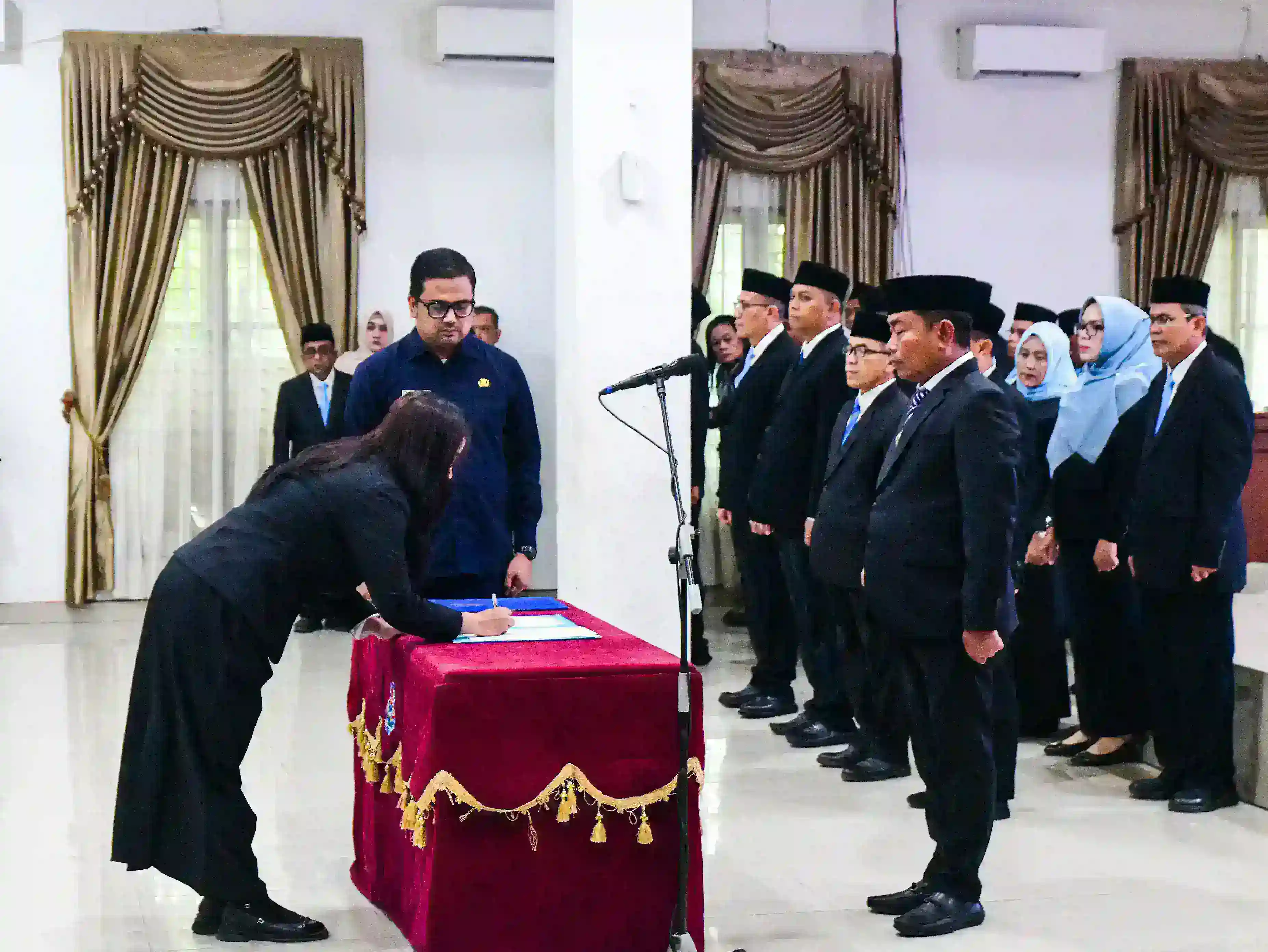 Mutasi Pejabat Deli Serdang, Bupati melalui Wakilnya Rombak Sejumlah Jabatan Strategis