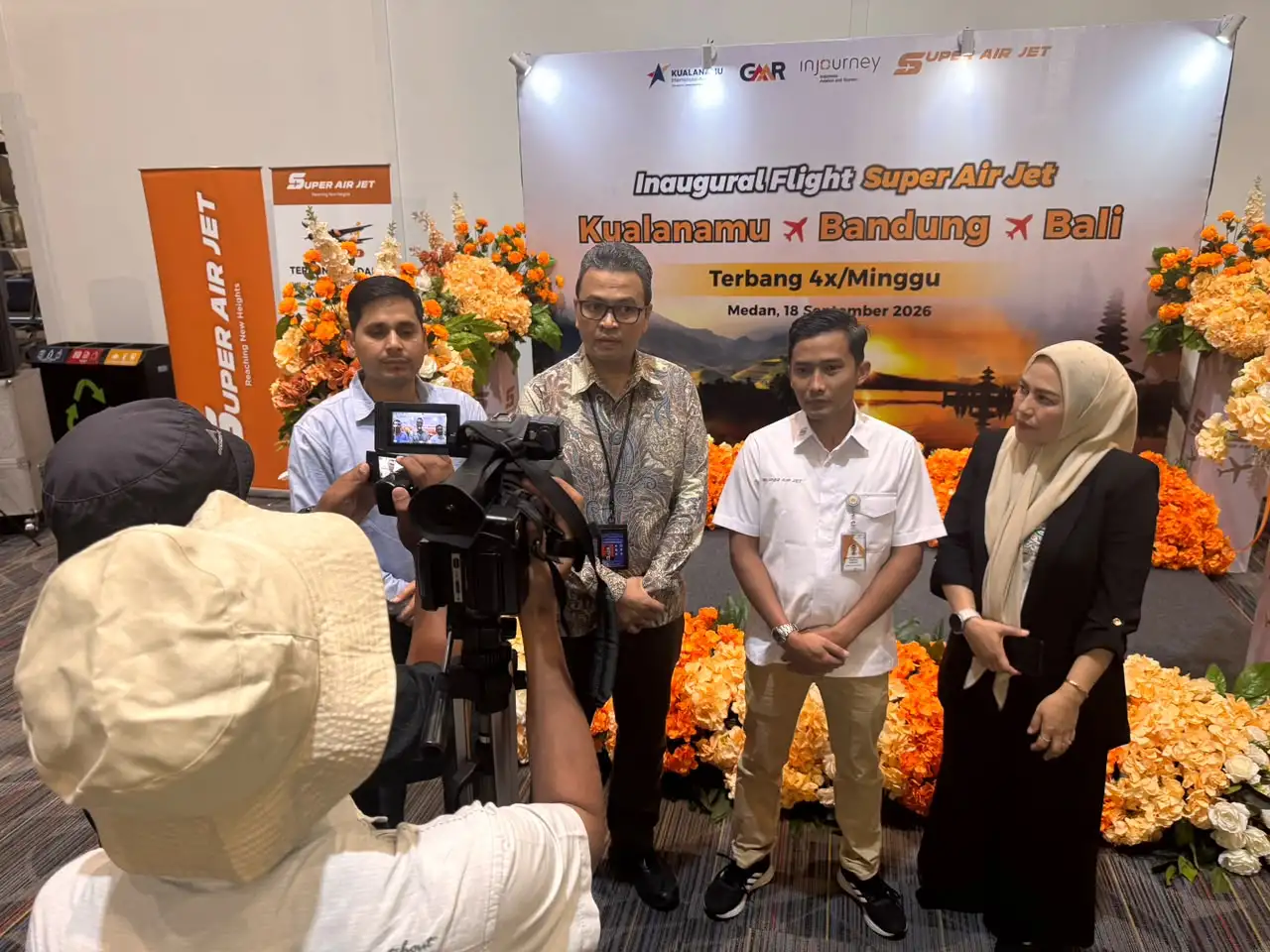 Kualanamu–Bandung Dibuka, Super Air Jet Perluas Akses Penerbangan ke Bali