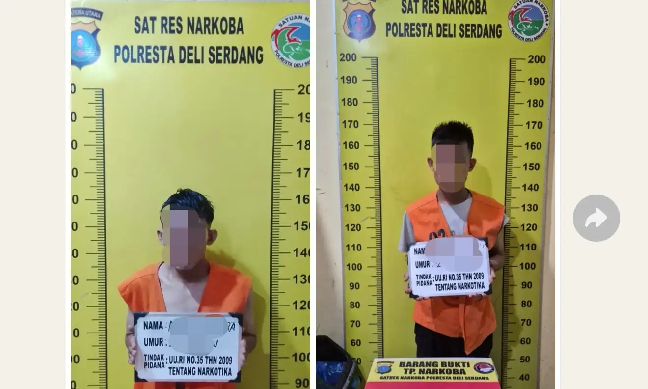 Viral Jual Sabu disamping Rumah Tafiz, Pria di Pantai Labu diringkus Sat Narkoba Polresta Deli Serdang