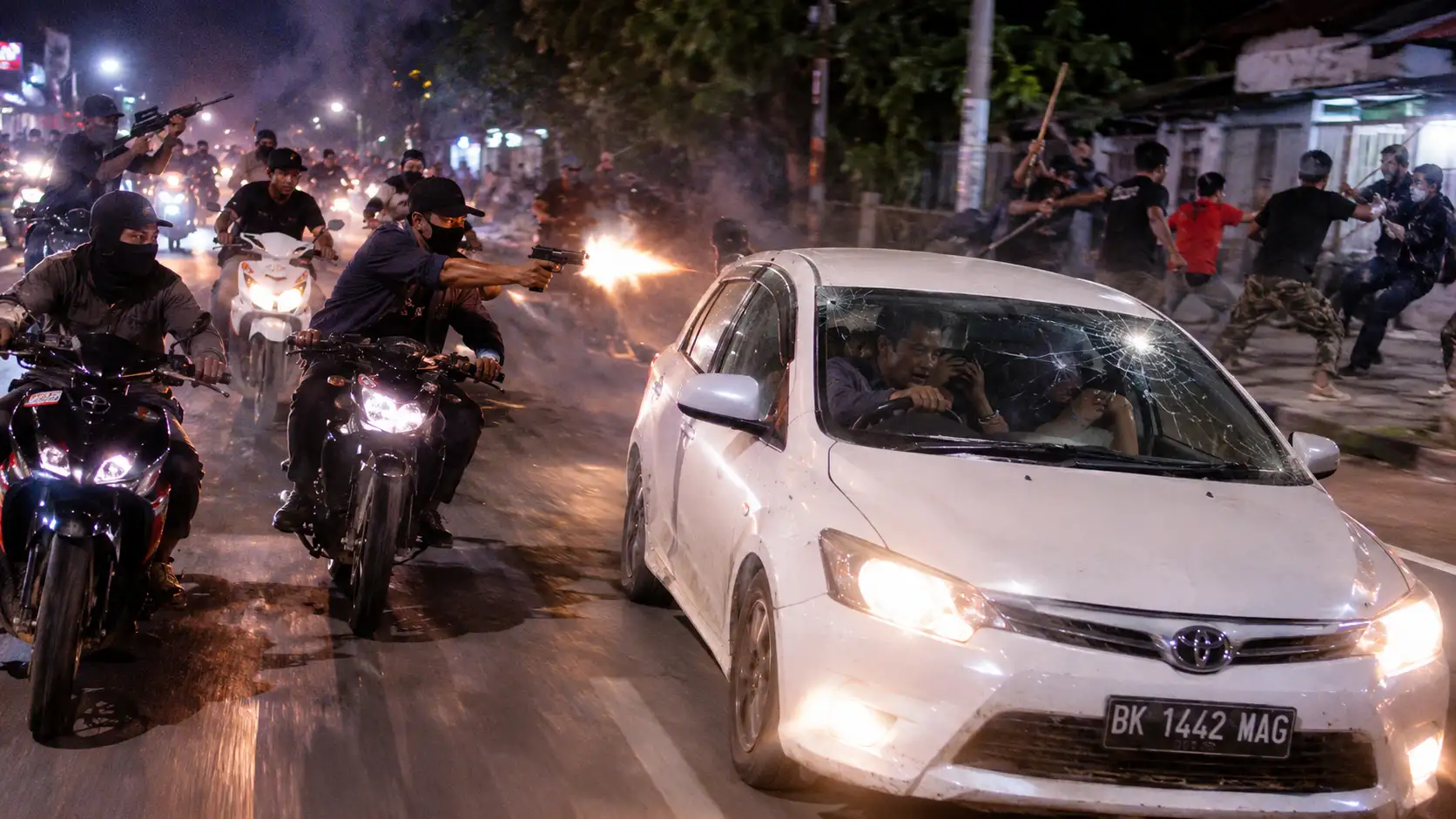 Penembakan Maut di Tanjung Morawa, Satu Tewas dan Sejumlah Warga Terluka