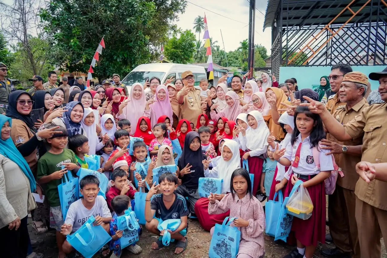 Deli Serdang Bangun Jalan 1,19 Km, Zakat ASN Bantu Rumah Layak Huni di Hamparan Perak