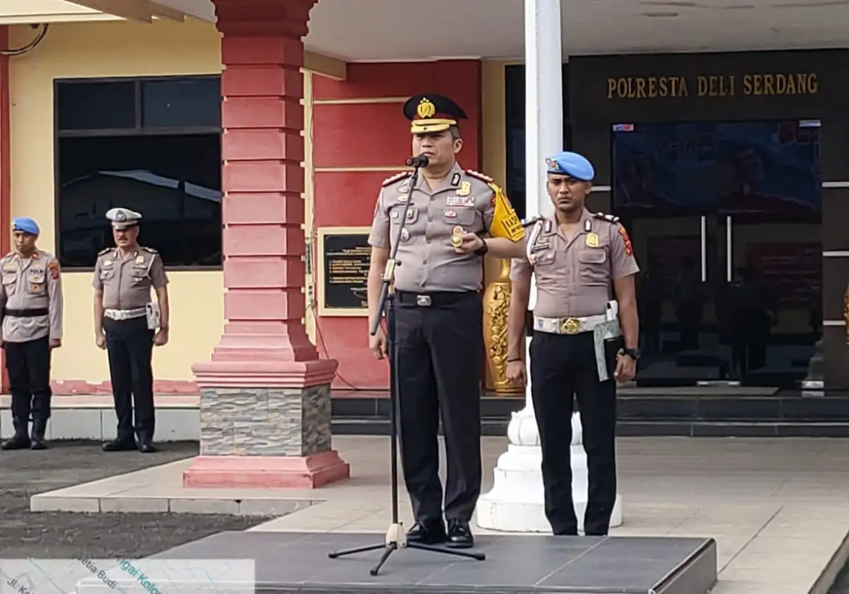 Kapolresta Deli Serdang Pimpin Upacara Sumpah Pemuda, Tekankan Patriotisme dan Kepedulian Sosial