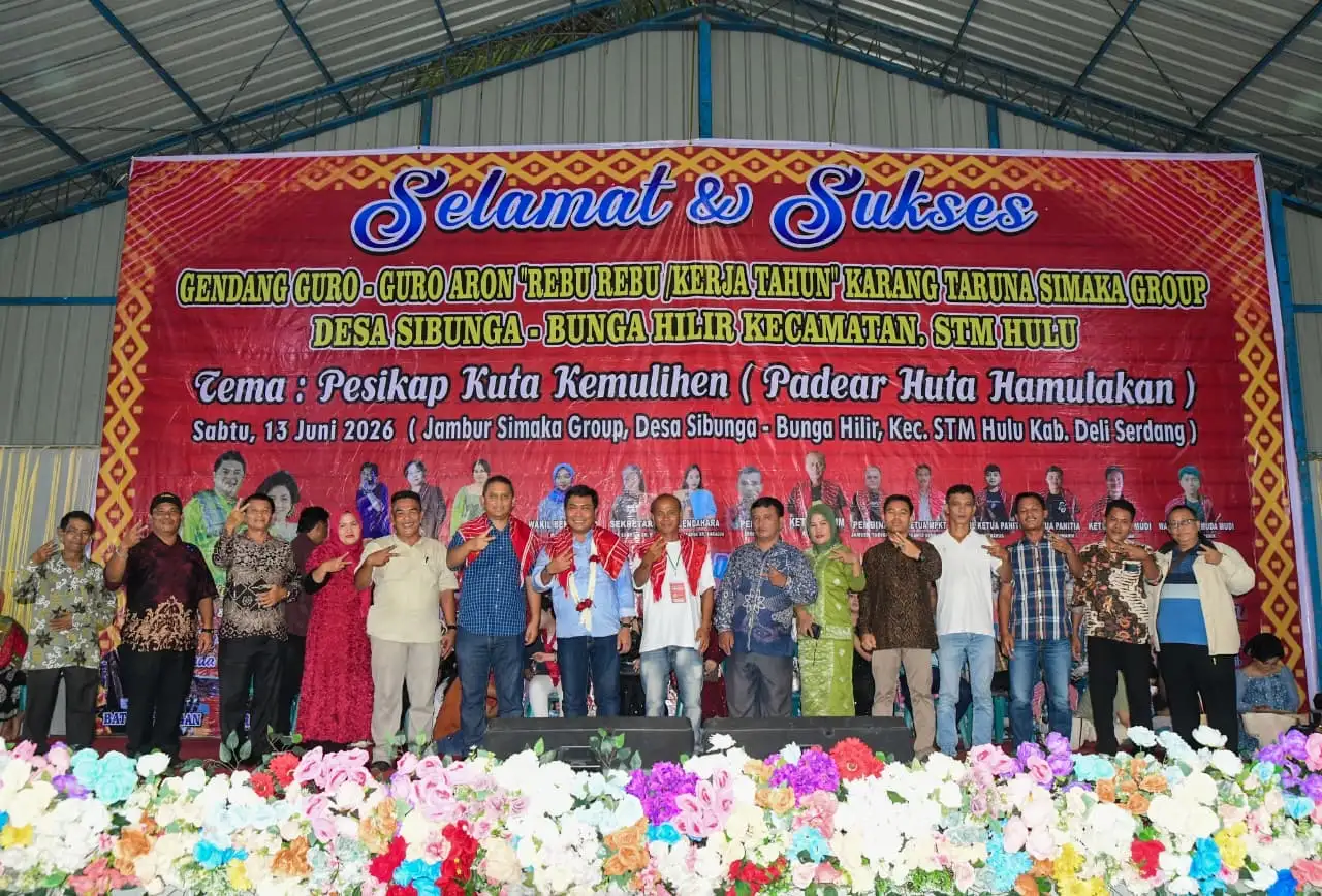 Guro Guro Aron Jadi Perekat Kebersamaan, Wabup Deli Serdang Ajak Generasi Muda Lestarikan Budaya Karo