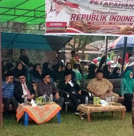 HUT RI ke-81 di Petapahan Jaya Berlangsung Meriah, Kades Uli: Kemerdekaan Adalah Amanah