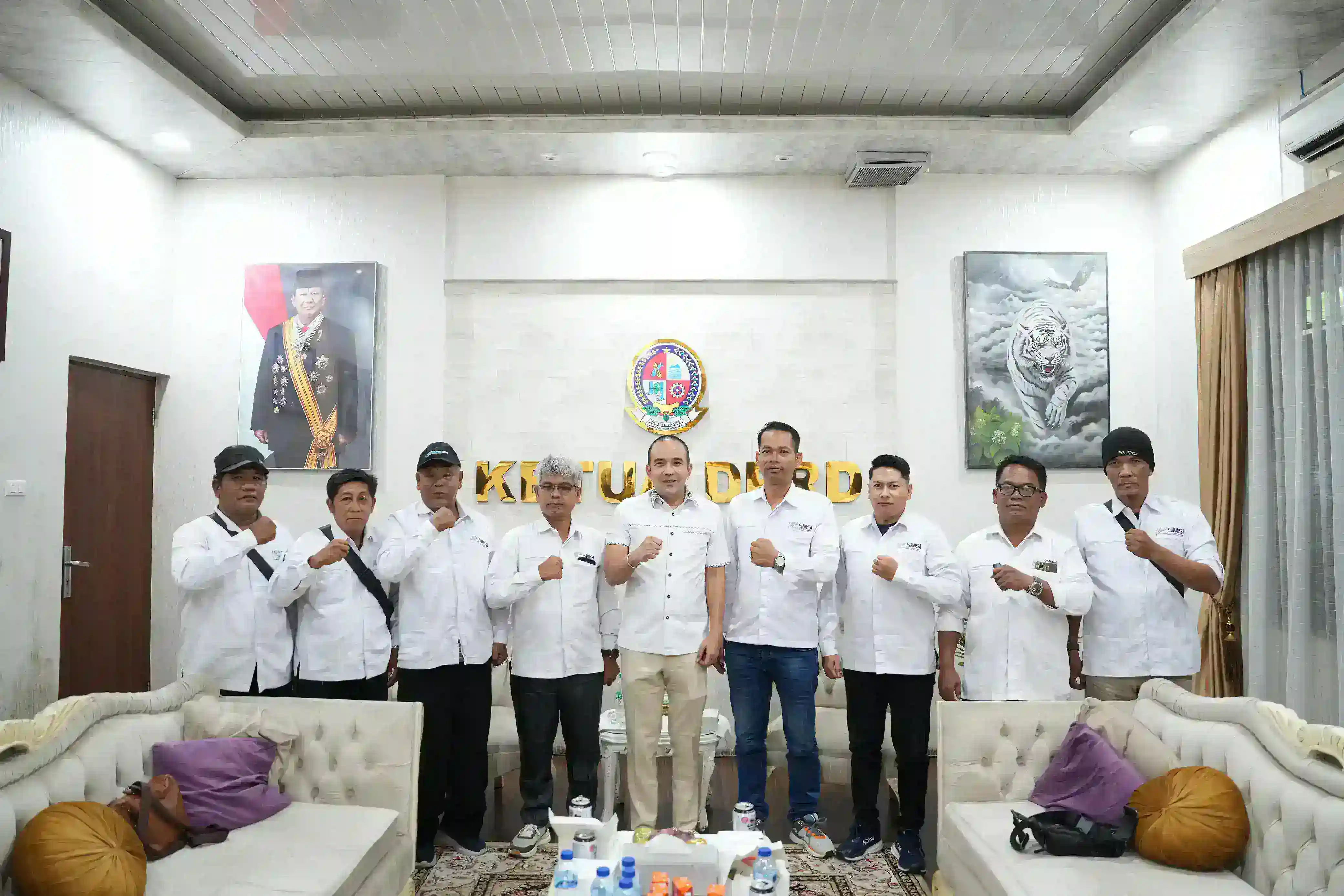 Kenalkan SMSI, Ketua DPRD Deli Serdang Dukung Kehadiran Media Siber Berintegritas