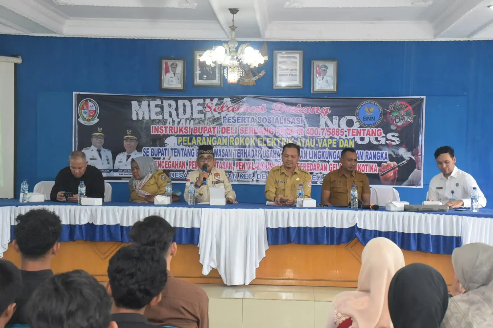 Realisasikan Harapan Bupati, Plt Kaban Kesbangpol Bentuk Relawan Anti Narkoba