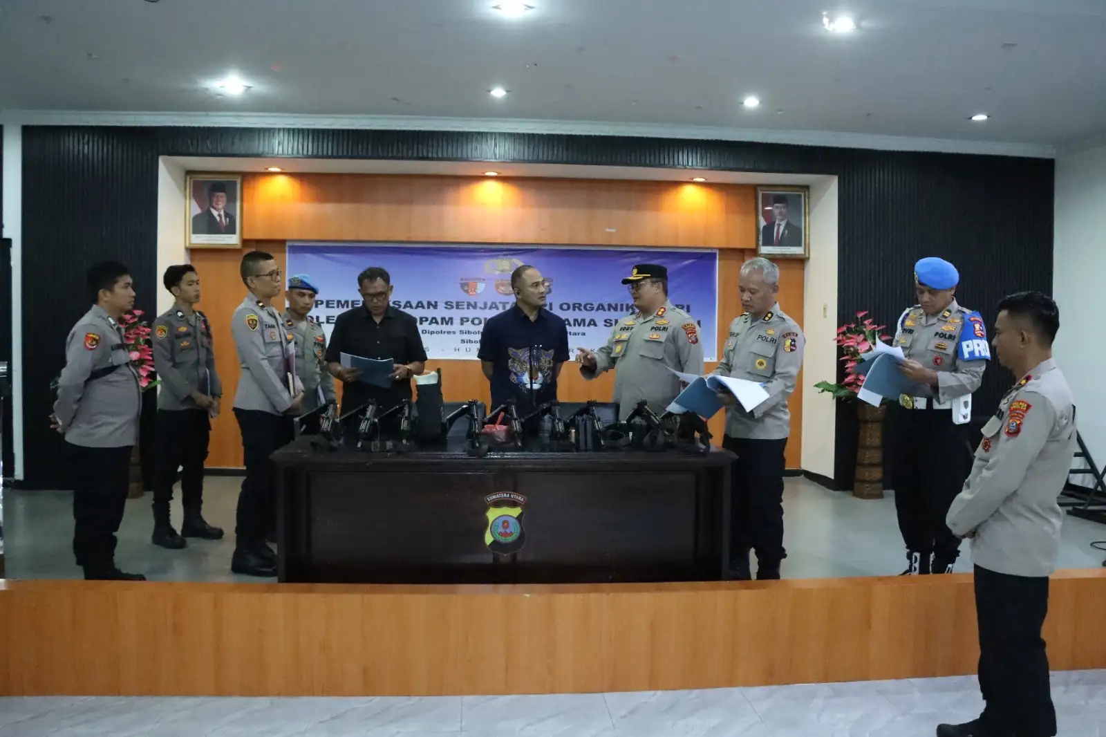 Polres Sibolga Jalani Pemeriksaan Senjata Organik oleh Div Propam Polri dan SLOG Mabes Polri
