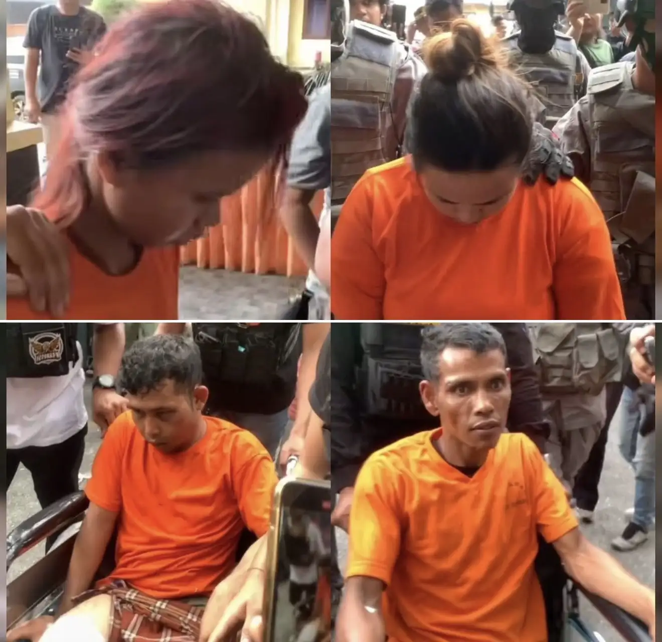 Satreskrim Polresta Pekanbaru di Cover Jatanras Polda Riau Berhasil Tangkap 4 Pelaku Pembunuhan