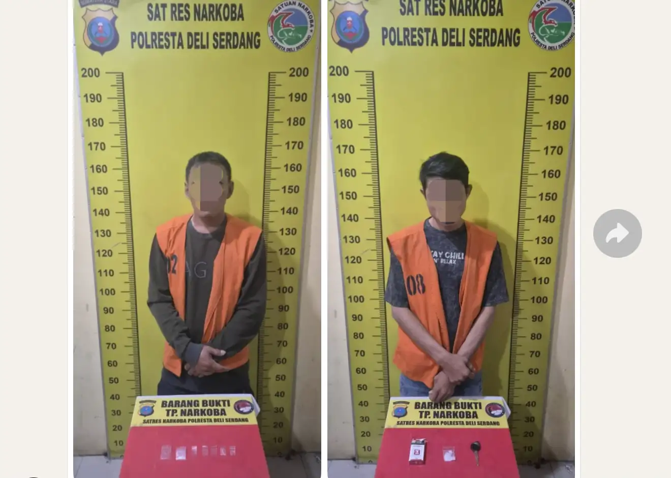 Disuruh Beli Sabu, Pria Ini Ditangkap Sat Narkoba Polresta Deli Serdang; Penyuruhnya Ikut Dibekuk