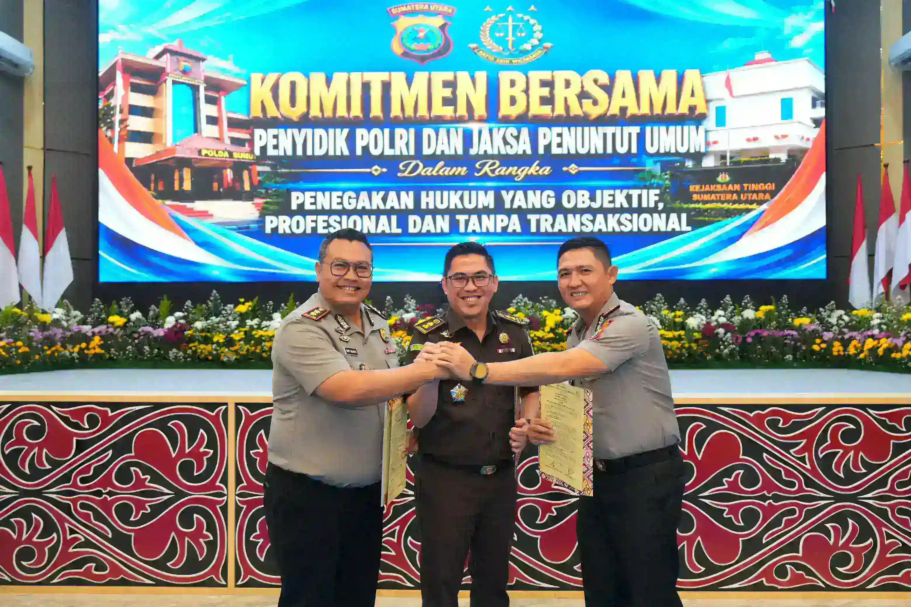 Kapolres Sibolga Hadiri Komitmen Bersama Penyidik dan Penuntut Umum, Perkuat Penegakan Hukum yang Objektif dan Profesional