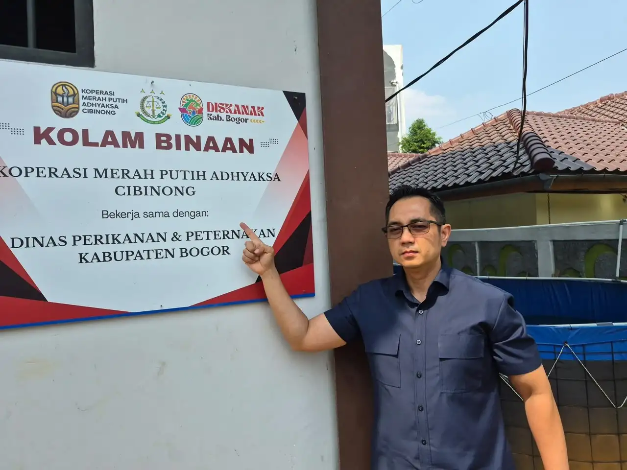 Kajari Bogor Sulap Lahan Kosong Jadi Kolam Bioflok, Perkuat KMP dan Dukung Asta Cita Presiden