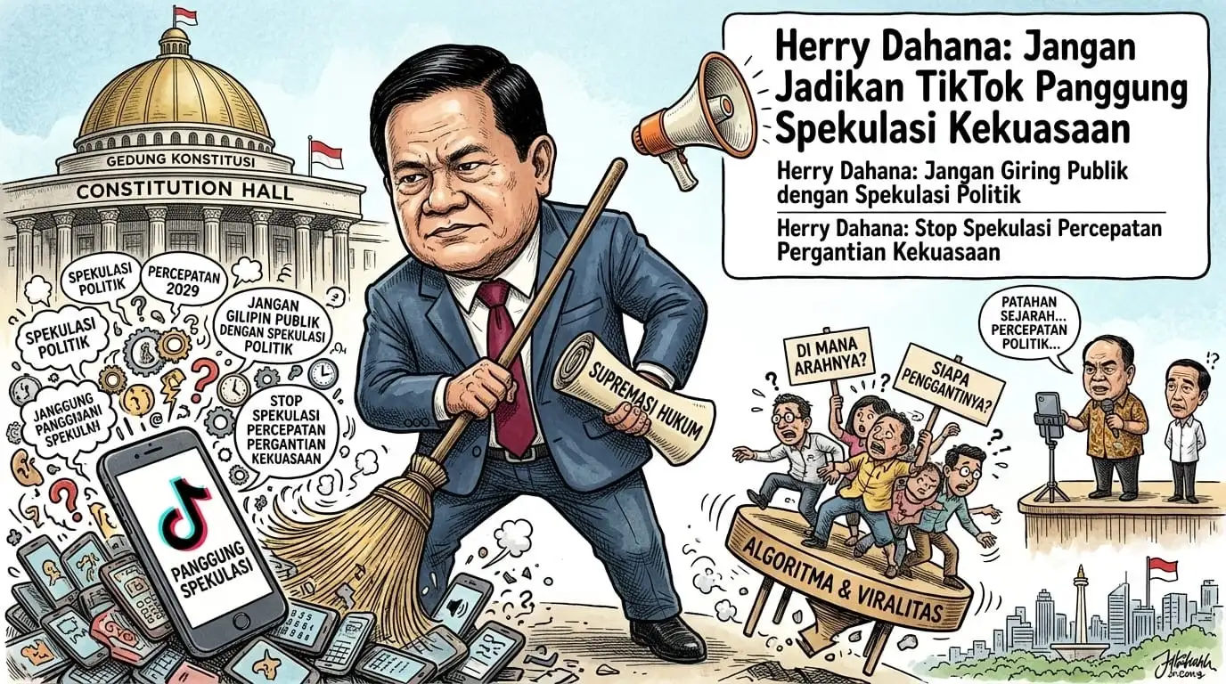 Herry Dahana: Stop Spekulasi Percepatan Pergantian Kekuasaan
