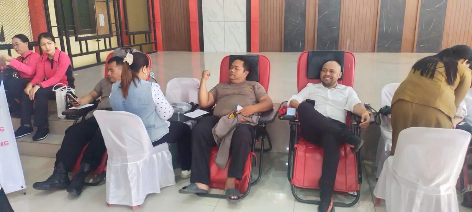 Sambut Hari Bhayangkara ke-80, Polresta Deli Serdang Kumpulkan 119 Kantong Darah