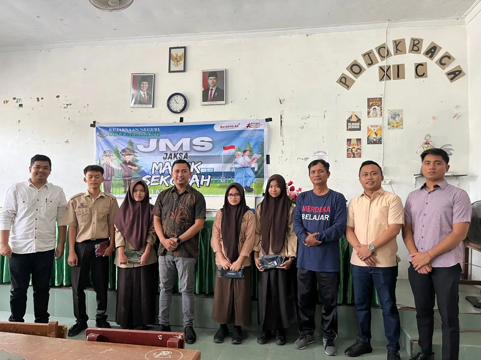 Kejari Deli Serdang Gencarkan JMS, Sasar Peserta Didik SLTA