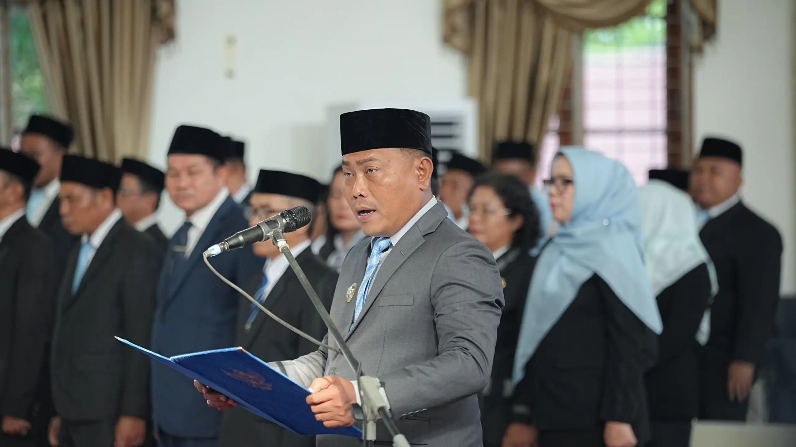 Pemkab Deli Serdang Mutasi dan Rotasi Pejabat, Camat Pantai Labu dan Bangun Purba Berganti