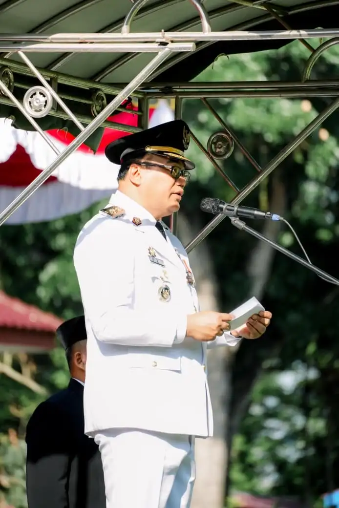 Bupati Deli Serdang Pimpin Upacara Hari Otonomi Daerah ke-30