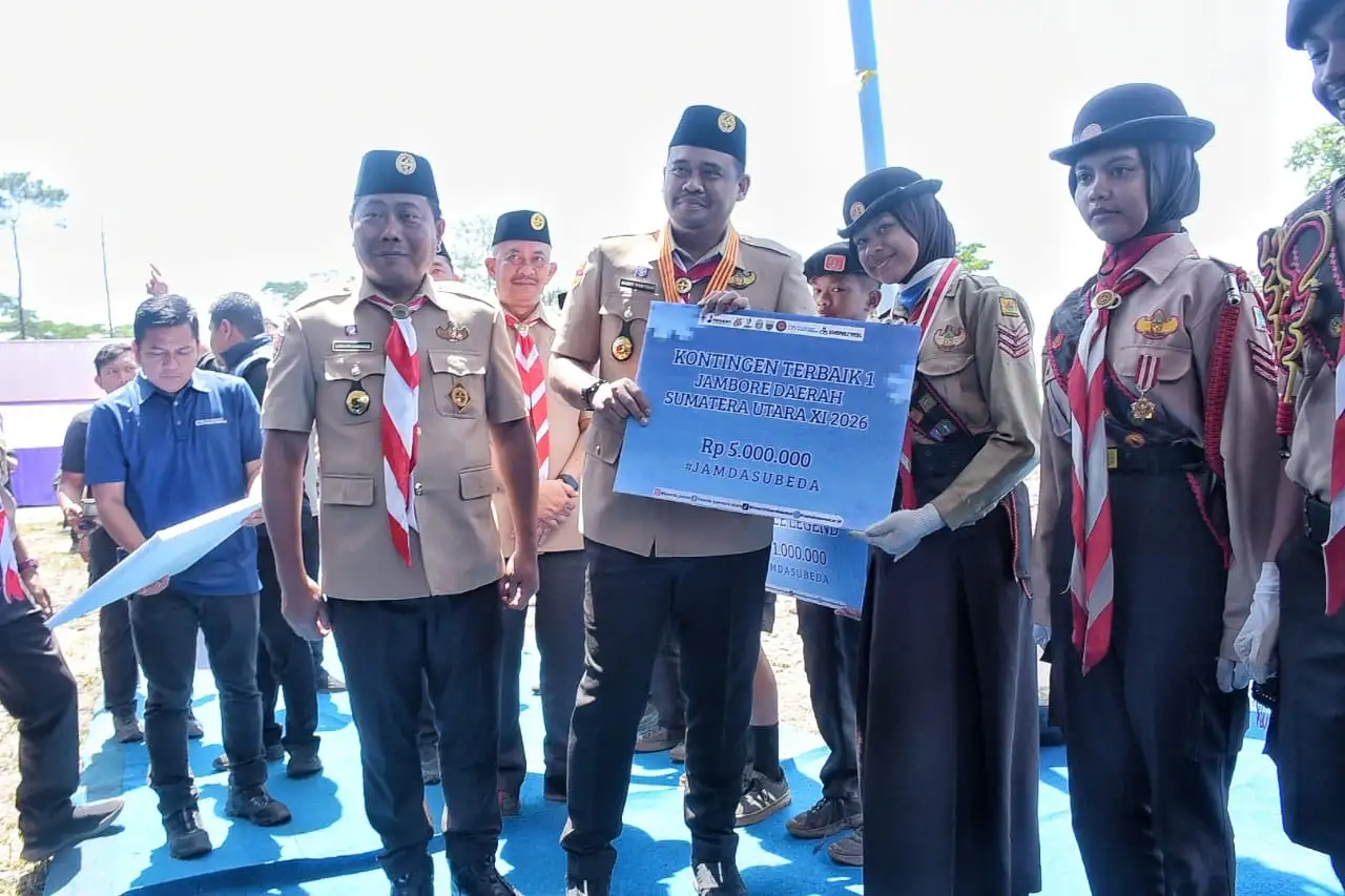     Deli Serdang Raih Kontingen Terbaik I pada Jamdasu XI Sumut 2026