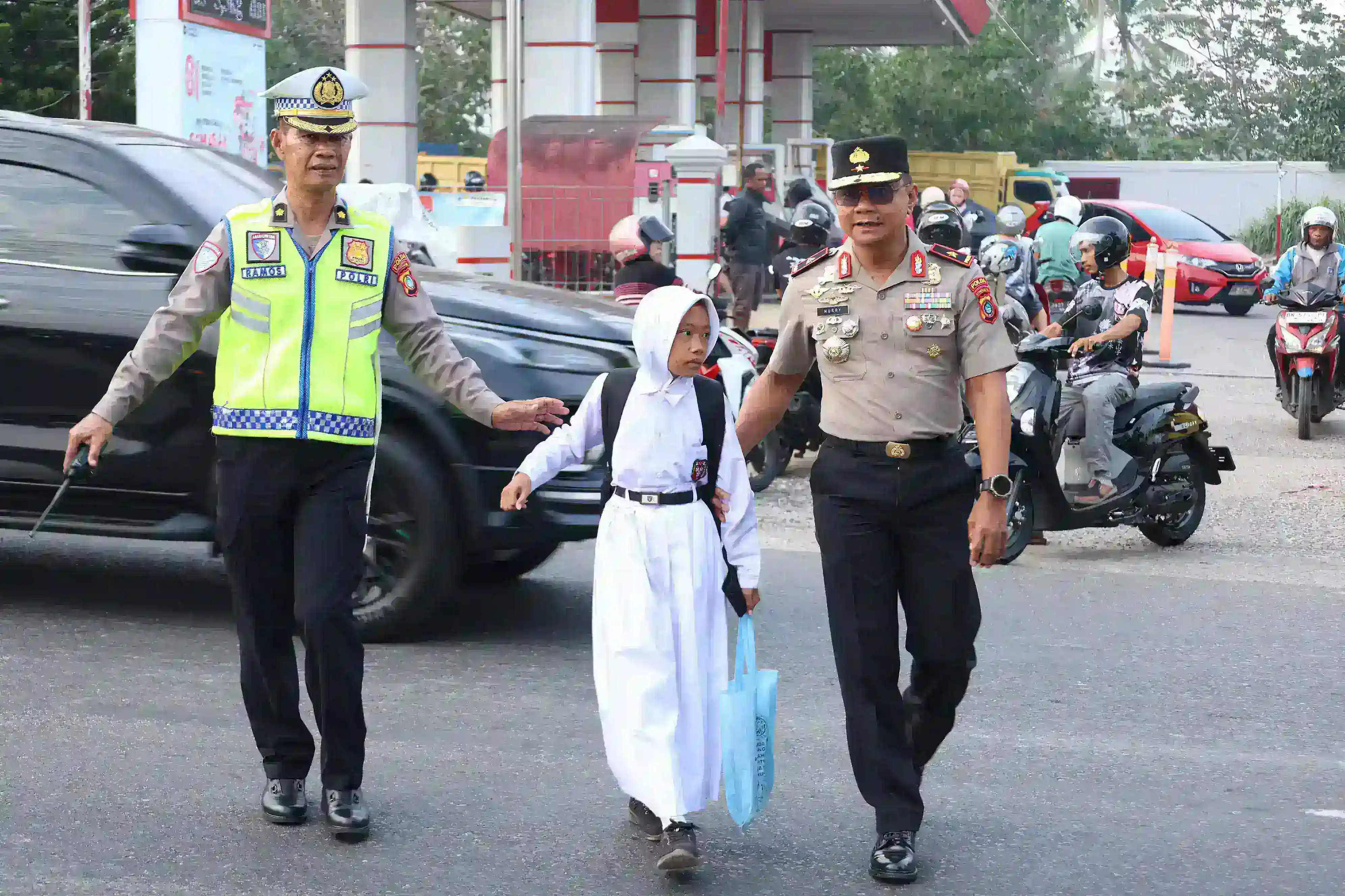 Wakapolda Babel Turun ke Jalan, Pastikan Polantas Hadir Melayani Masyarakat
