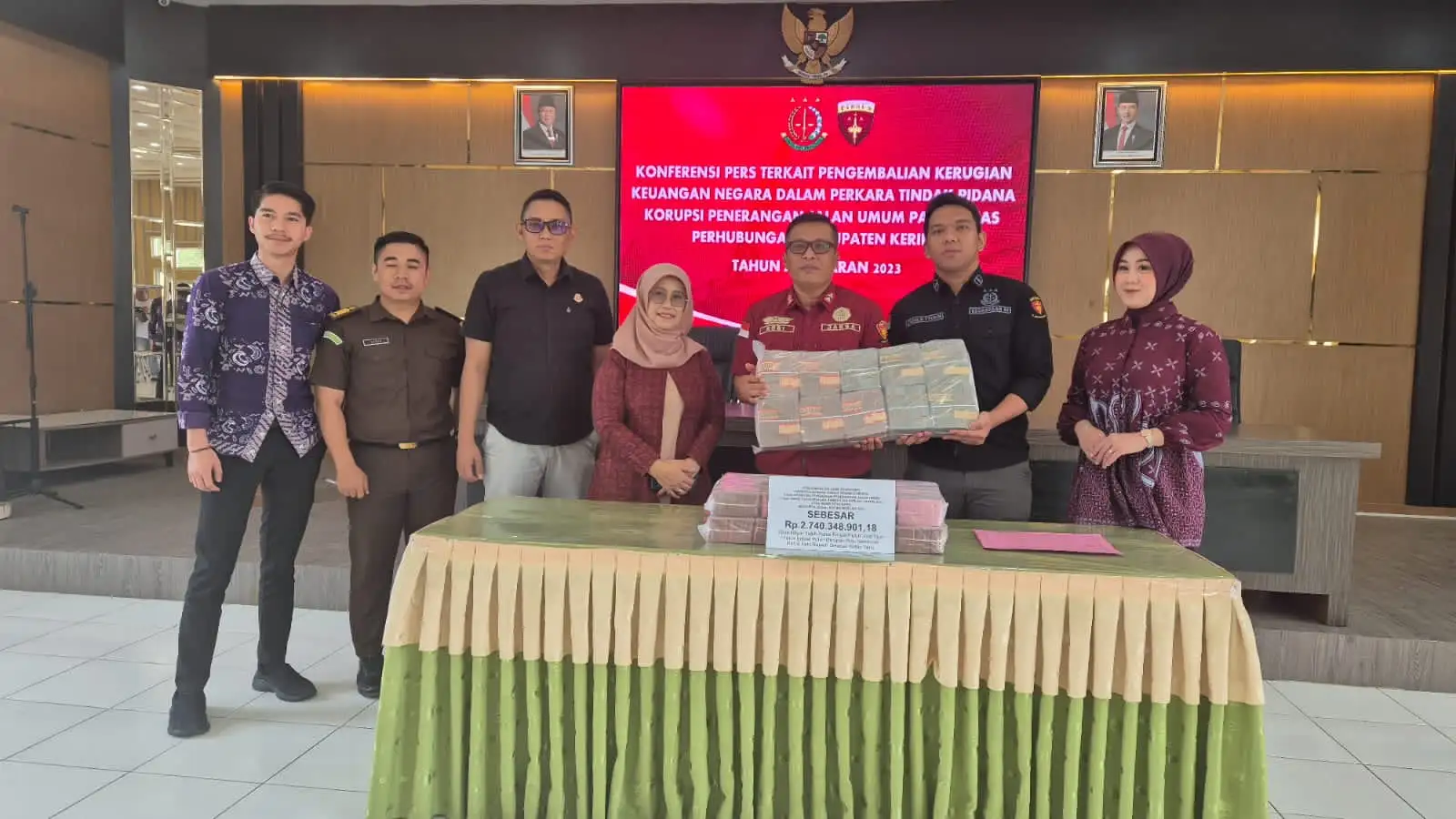 Kejari Sungai Penuh Kejar Aset Terpidana, Rp2,74 Miliar Sudah Kembali ke Kas Negara
