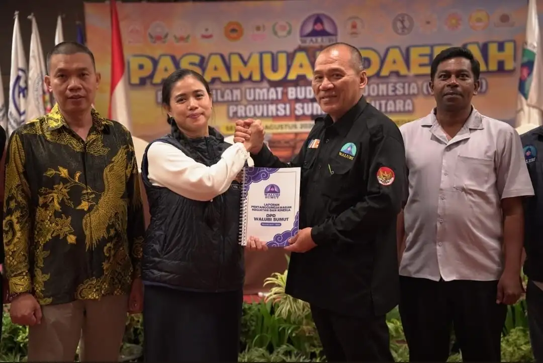 Menang Mutlak, Bunda Yin Terpilih Pimpin WALUBI Sumut Periode 2026–2031