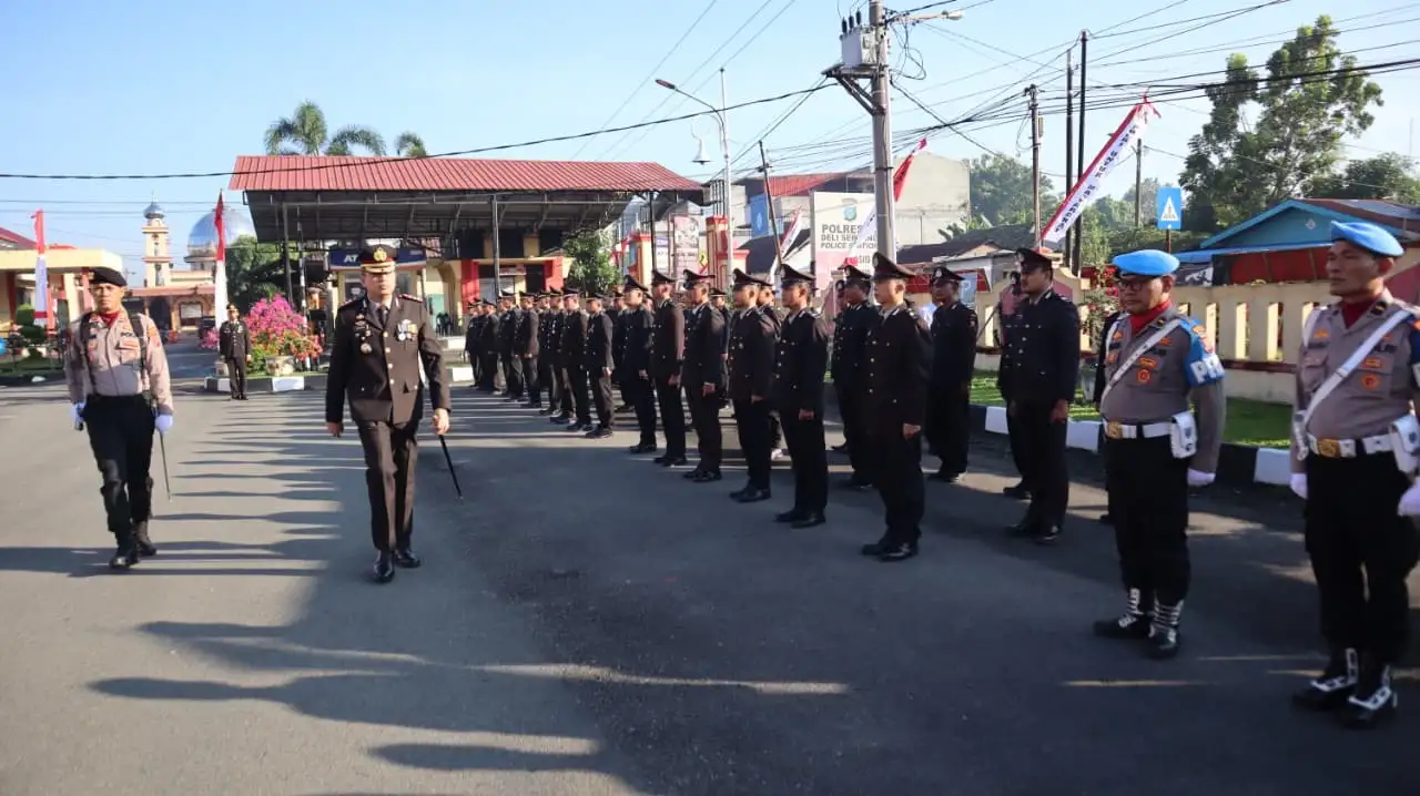 Polresta Deli Serdang Peringati Hari Bhayangkara ke-80, Teguhkan Komitmen Polri untuk Masyarakat