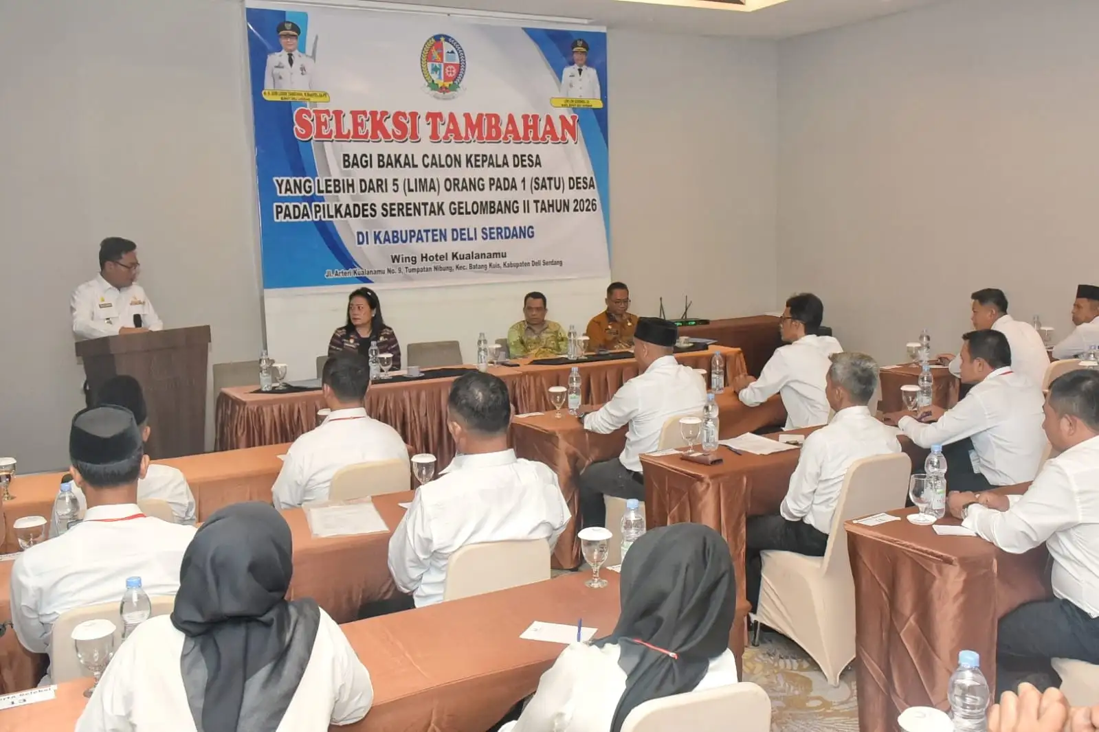 Gelombang II Cakades, 27 Peserta Ikuti Seleksi Tambahan Pilkades Deli Serdang 2026