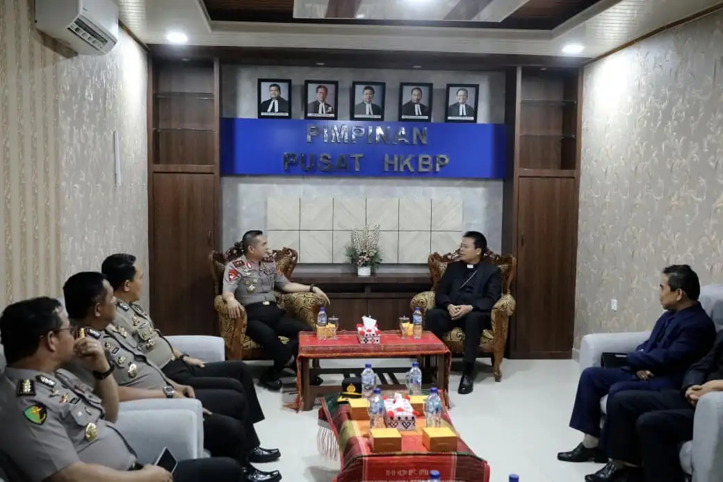 Kapolda Sumut Rangkul HKBP, Perangi Narkoba Bersama Tokoh Agama