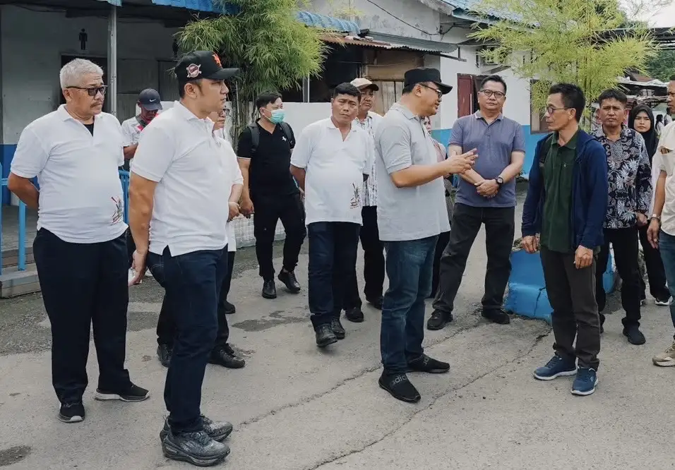 Master plan revitalisasi, Bupati tinjau Terminal Pasar Bengkok Aksara