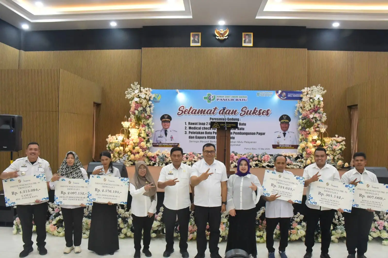 Pertama di Sumut, Kadus di Deli Serdang Terima Insentif Pemungutan Pajak