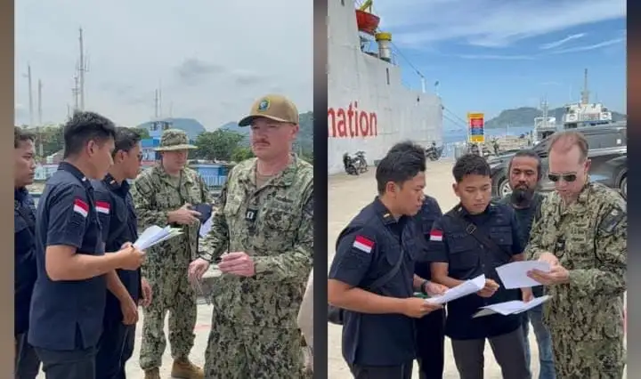 Imigrasi Sibolga Tuntaskan Pemeriksaan Keimigrasian Keberangkatan HMAS Choules Usai Misi Pacific Partnership 2026