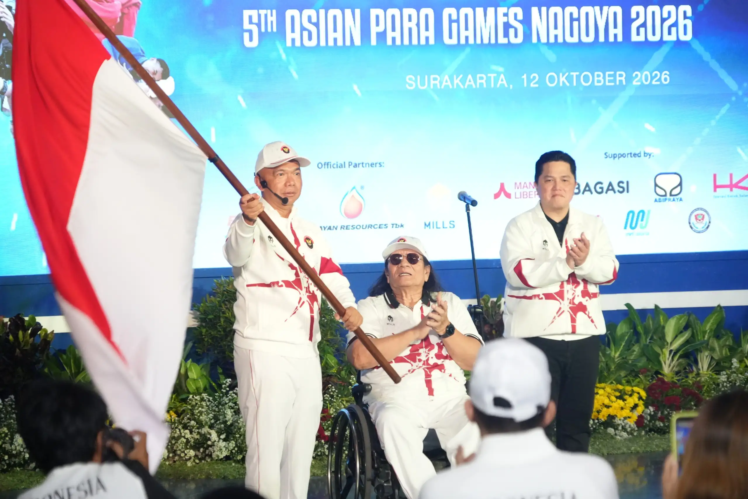 Reda Manthovani Pimpin 103 Atlet Indonesia ke Asian Para Games 2026, Bidik 7 Emas