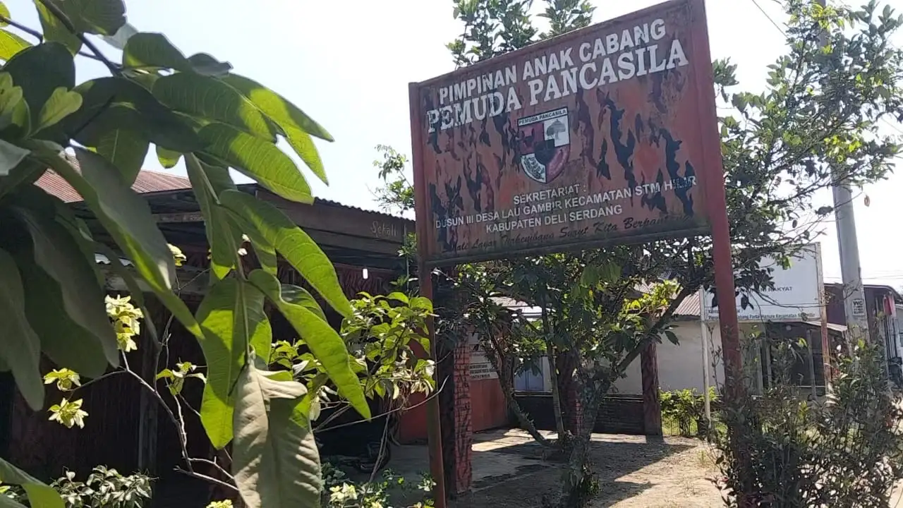 Jelang RPP, Ali Yunus Tambun Siapkan Kantor Permanen PAC Pemuda Pancasila STM Hilir