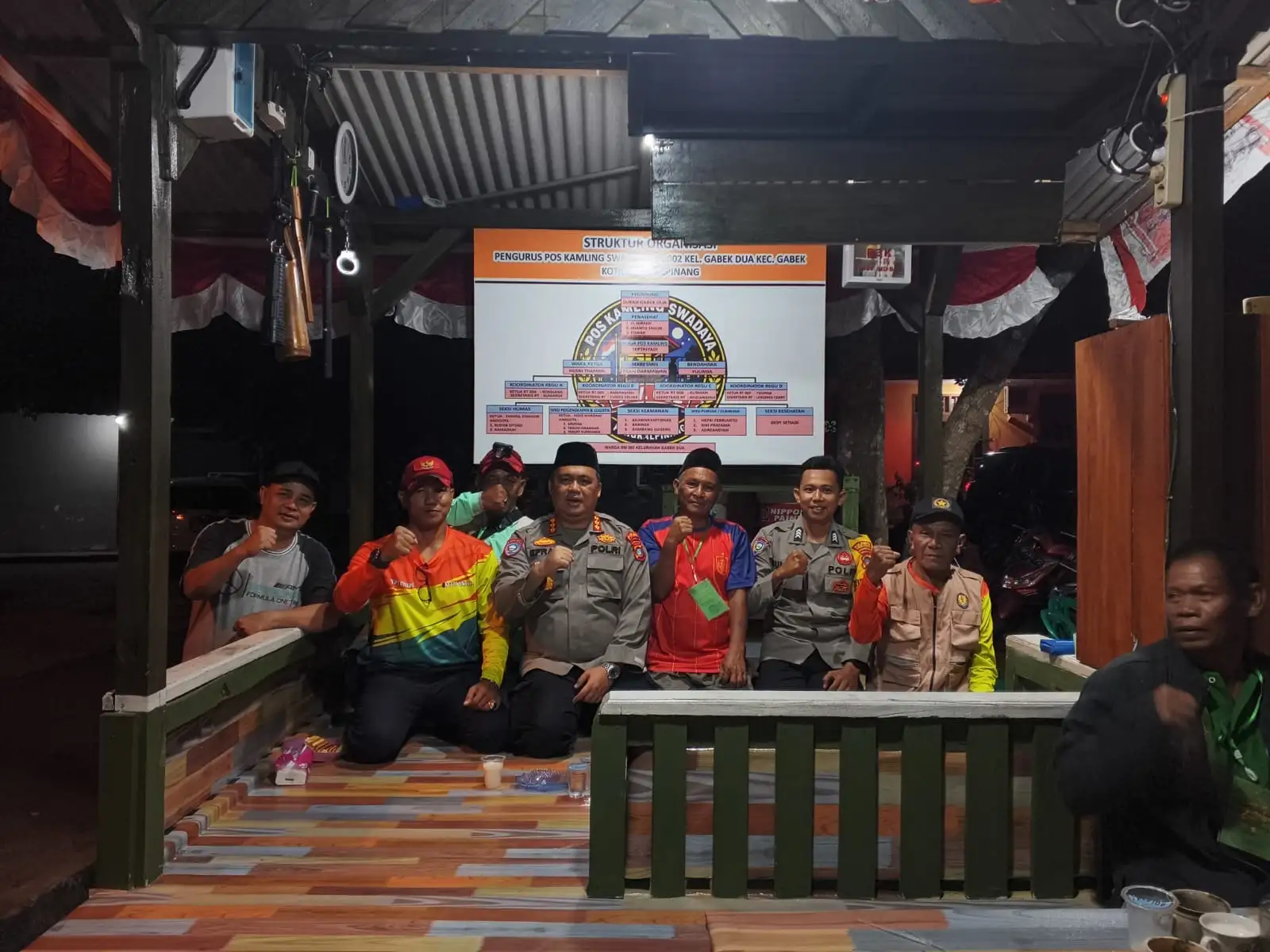 Dir Binmas Polda Babel Sambangi Pos Kamling, Tegaskan Polri Bersama Masyarakat