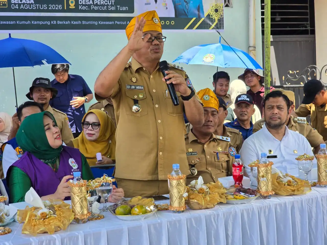 Tinjau Desa Percut dan Alun-Alun, Pemkab Deli Serdang Siapkan Kawasan Mangrove hingga SMAN