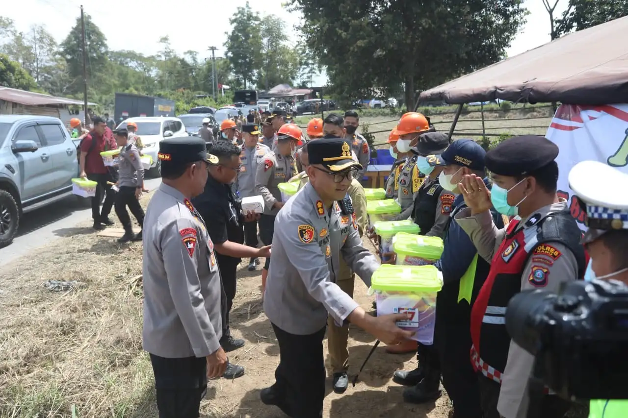 Pascaerupsi Sinabung, Kapolda Sumut Pastikan Personel Siaga di Posko Bencana