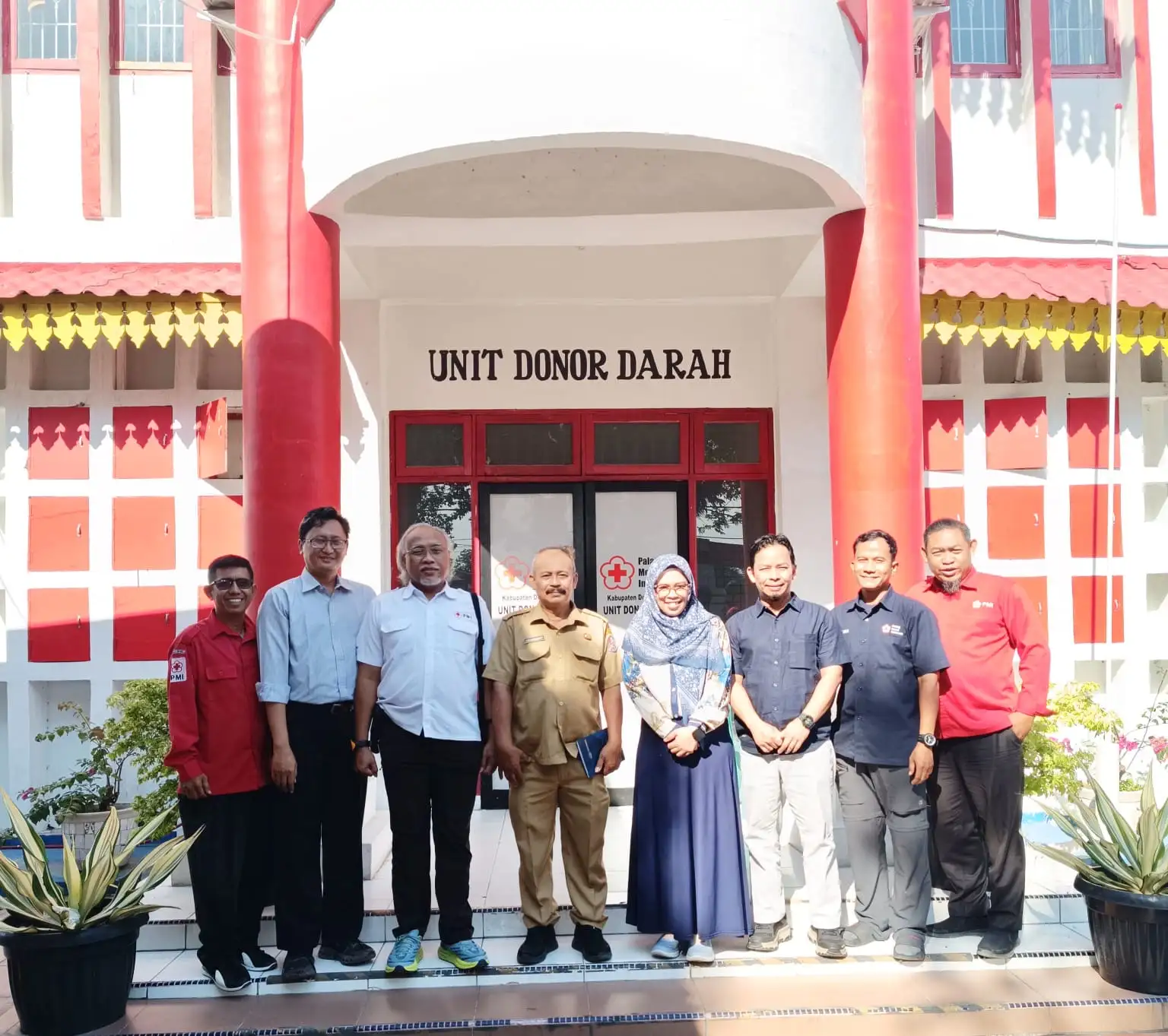 PMI Pusat Kunjungi PMI Deli Serdang Bahas Rencana Pengembangan Unit Usaha Depot Air Minum 