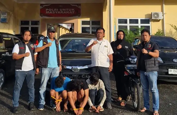 5 Pelaku 3 C Berhasil diringkus URC Satreskrim Polres Simalungun