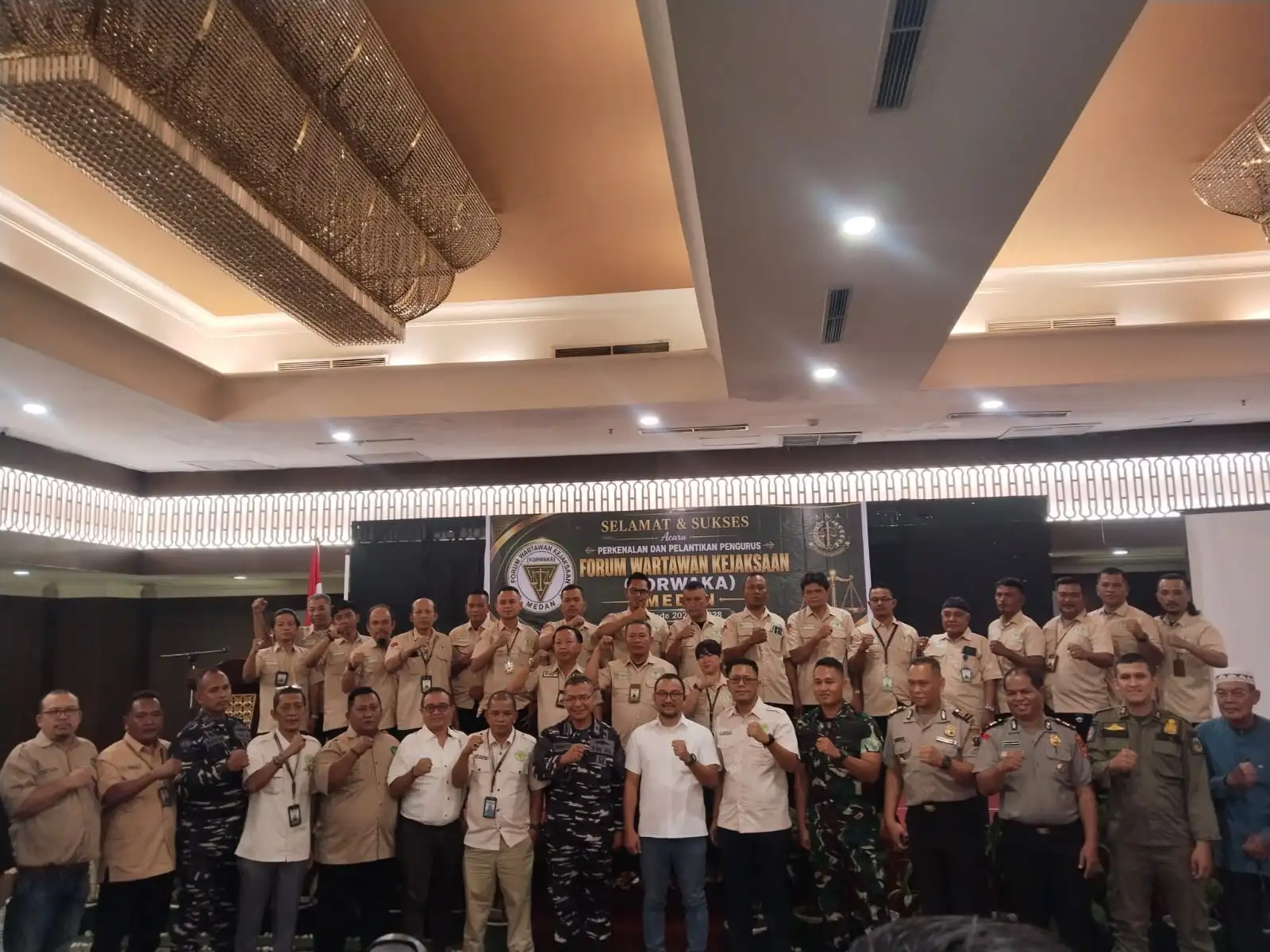 Pelantikan Pengurus FORWAKA Medan Periode 2026–2028, Irfandi : Perkuat Sinergi Pers dan Aparat Penegak Hukum