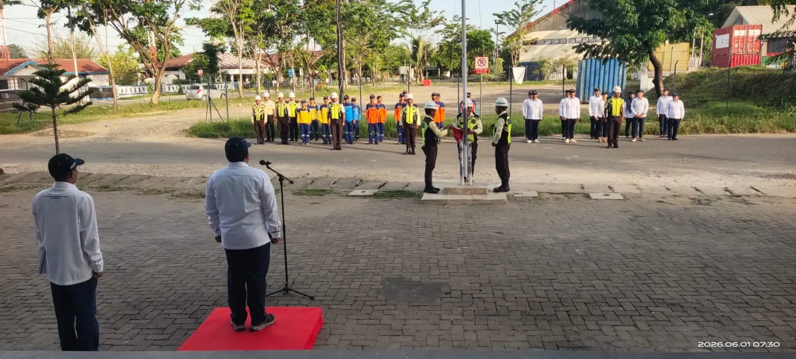 PELINDO MULTI TERMINAL SIBOLGA GELAR UPACARA PERINGATAN HARI LAHIR PANCASILA 2026